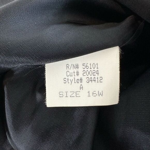 Vintage 80s A.C. Sport Boho Floral Mixed Media Bomber Jacket Womens 16W Artsy - Picture 8 of 13